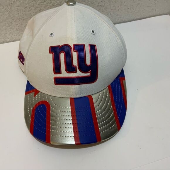 New York Giants NFL New Era 59Fifty Hat Blue Fitted Baseball Cap 7 5/8 - Picture 2 of 7
